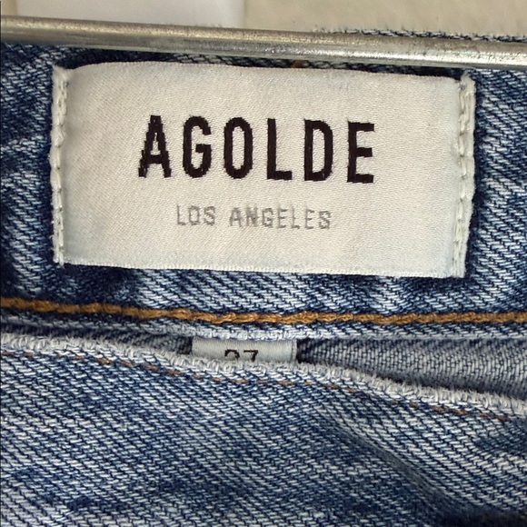 Agolde  Criss Light Blue Straight Jeans - Picture 7 of 11
